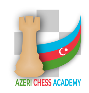 Azeri Chess Academy Logo – Promoting Azerbaijan’s Chess Coaching Excellence in the USA